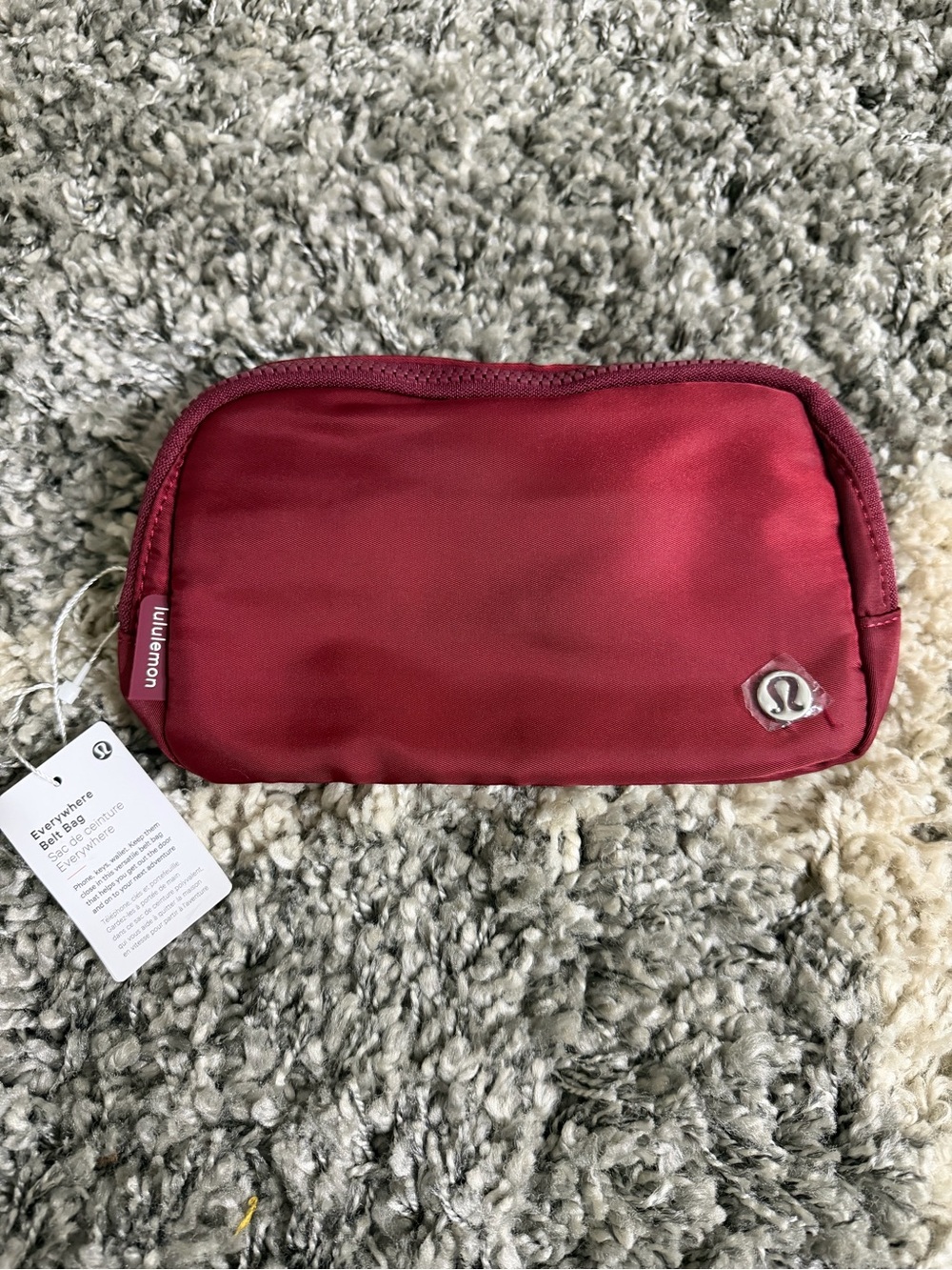 lululemon Wine Red Everywhere belt bag